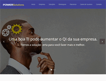 Tablet Screenshot of powers.com.br